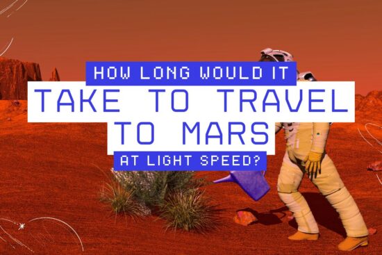 Travel time from Earth to Mars at light speed only 3 to 22 minutes depending on orbital positions.
