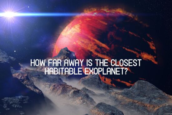 How Far Away Is the Closest Habitable Exoplanet