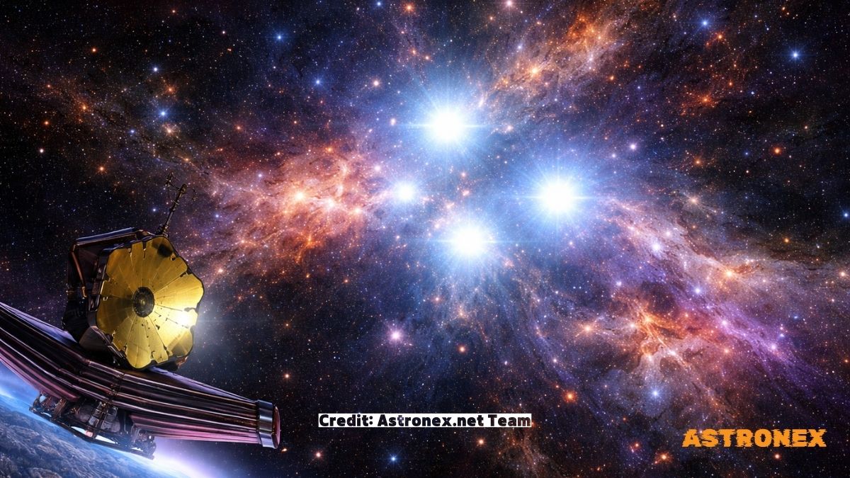 Webb Telescope Captures Rare Evidence Of Monster Stars That Seeded The Early Universe
