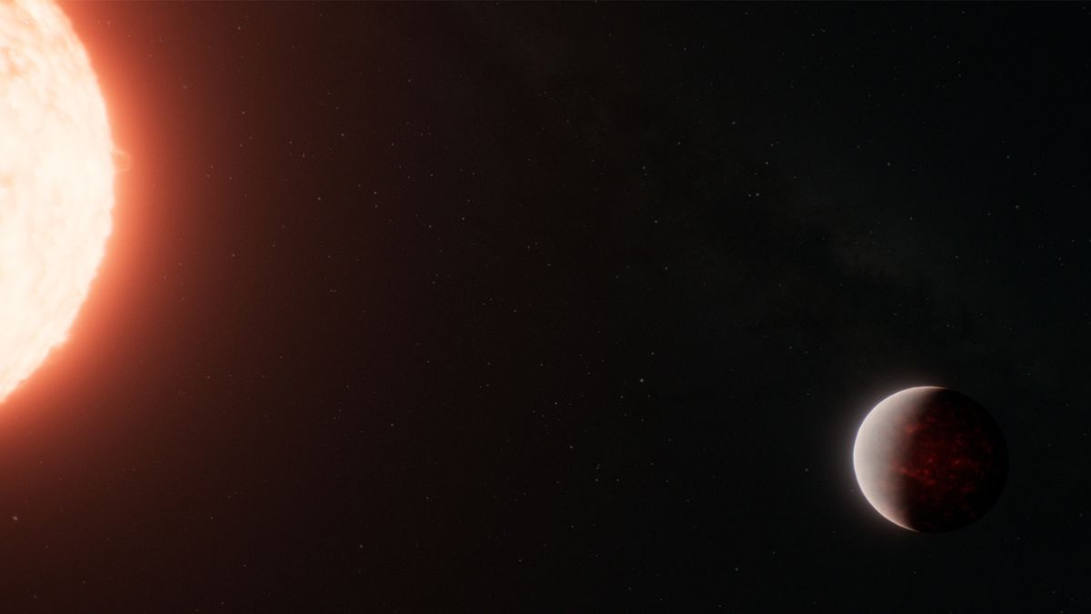 James Webb Finds 'Wet Lava Ball' Exoplanet with a Mysterious Atmosphere